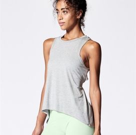 Wholesale activewear sexy back designed custom ladies tank top