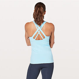 women gym wear high-neck tank one piece gym wear